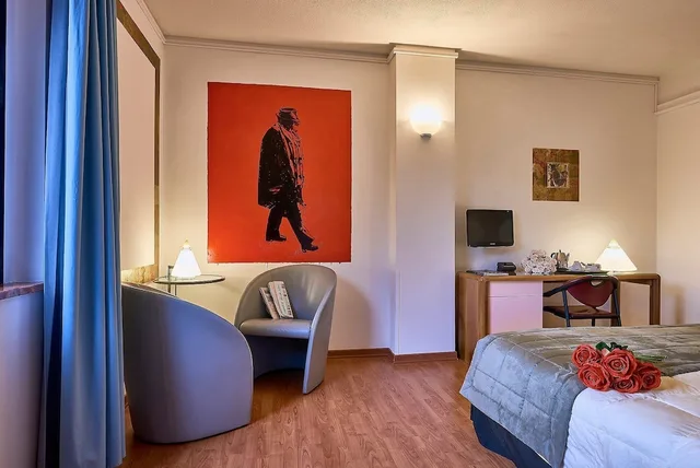 غرفة سوبيريور مفردة بسرير مزدوج، Albornoz Palace Hotel 5/8