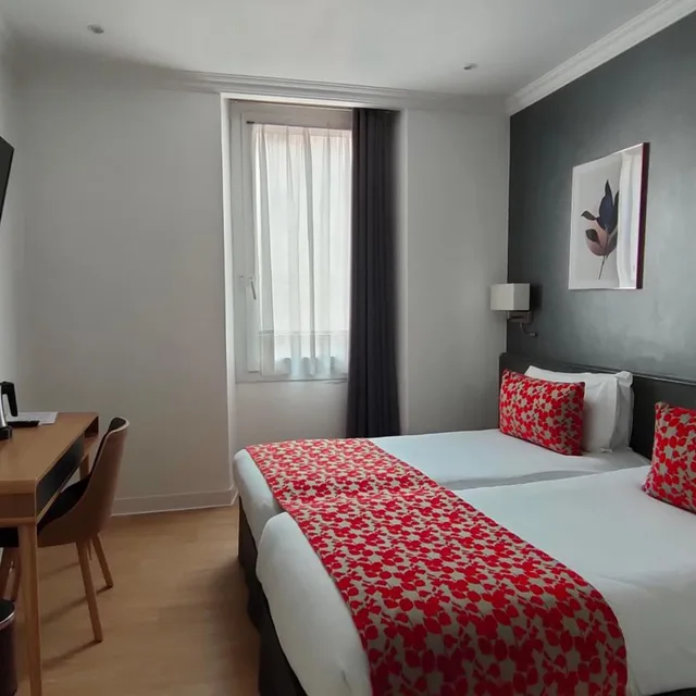 غرفة بسرير مزدوج أو سريرين منفصلين، Boreal Hotel 1/10