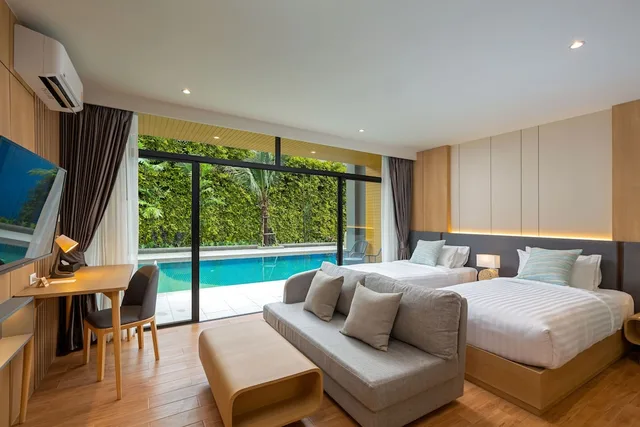 Deluxe, Twin Beds, Pool Access، Wyndham Garden Naithon Phuket 1/3