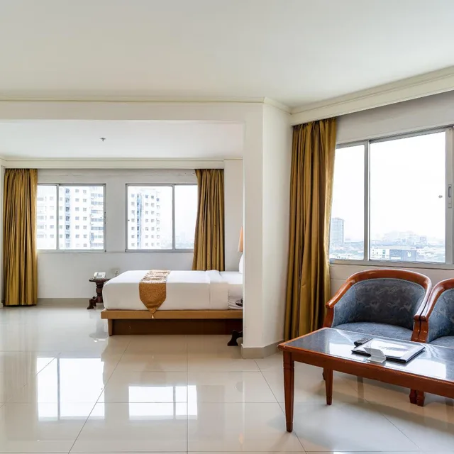 استوديو سوبيريور بسرير مزدوج، SUMMIT PAVILION SUVARNABHUMI HOTEL 7/10