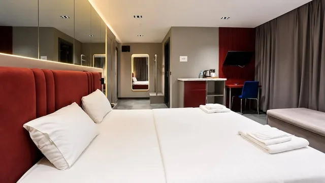 غرفة ديلوكس بسرير كوين، Gytha Hotel Pera 6/10