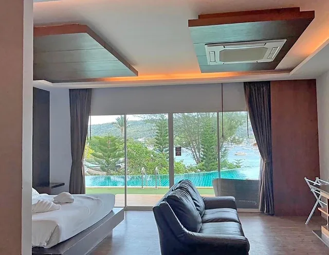 Luxury, King Bed, Sea View, with Pool, Phi Phi Cliff Beach Resort 3/5