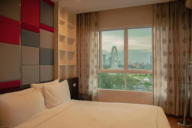 جناح عائلي بإطلالة على المدينة بغرفتي نوم، The Sunreno Hotel Bangkok 1/10