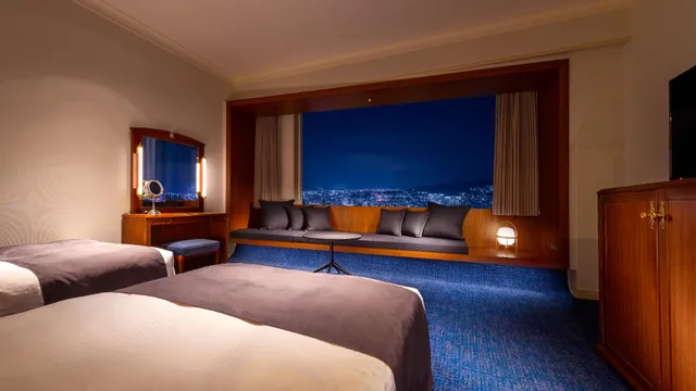 Executive, Twin Beds, Night View، Rihga Royal Hotel Hiroshima 1/1