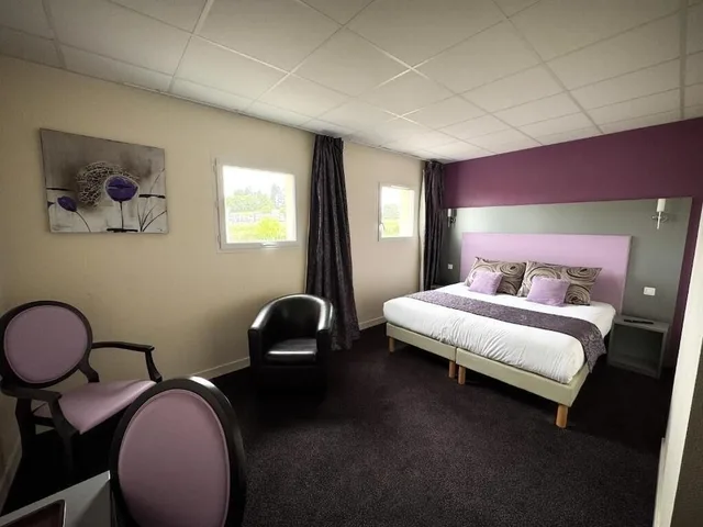 غرفة قياسية بسرير مزدوج، Hotel the Originals La Souterraine Alexia 9/10