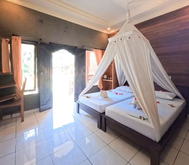 غرفة سوبيريور بسريرين منفصلين، Suka Sari Cottages 4/10