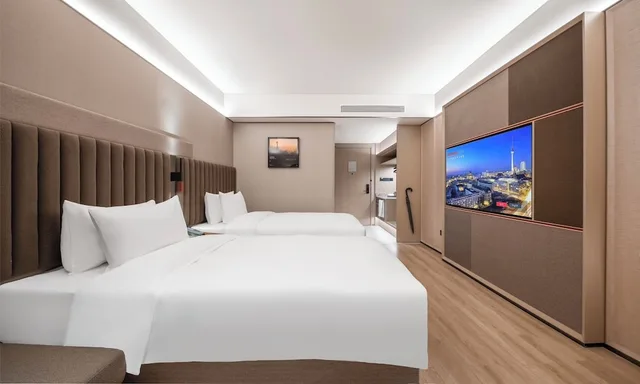 غرفة أساسية بسريرين منفصلين، InterCityHotel Shanghai Hongqiao Airport 1/3
