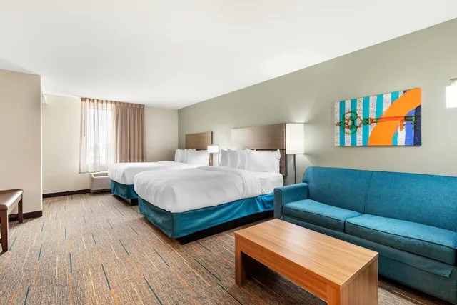 جناح بسريرين كوين مع أريكة، Mainstay Suites Lancaster Dallas South 7/10