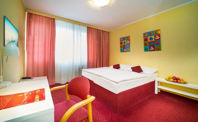 غرفة اقتصادية بسريرين منفصلين، Hotel Uno Prague 3/6