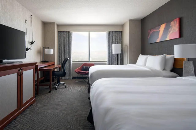 غرفة فاخرة بسريرين مزدوجين، San Jose Marriott 1/5