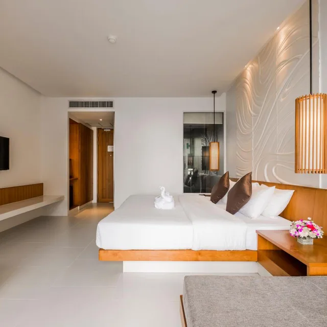 غرفة ديلوكس بسرير كينج، G Hua Hin Resort Mall 3/10