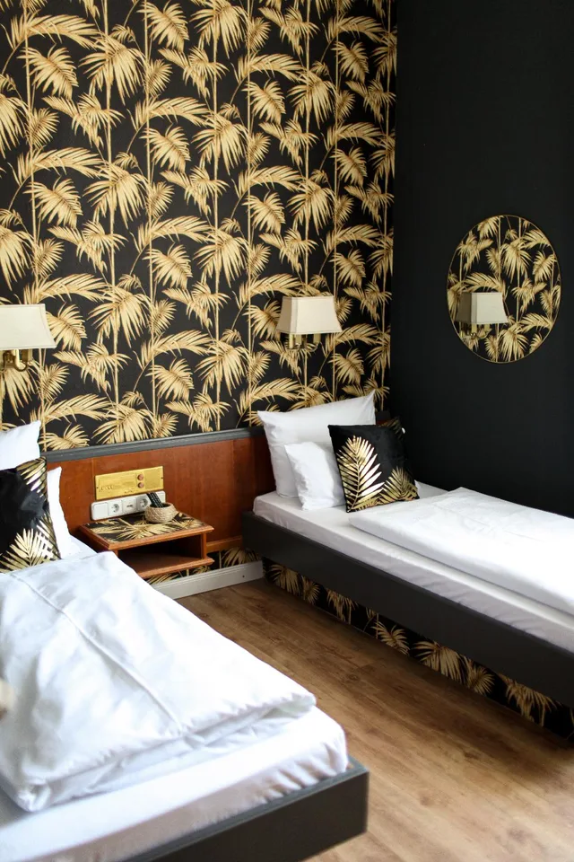 غرفة قياسية بسريرين منفصلين، Boutique Hotel Krone Muenchen 1/1
