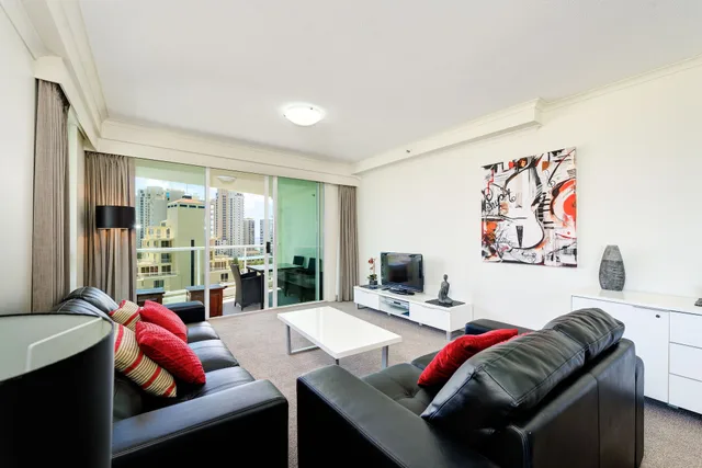 شقة بسرير كوين وسريرين منفصلين بغرفتي نوم، Crest Apartments 7/10