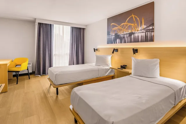غرفة بسريرين منفصلين لذوي الإعاقة، B&B Hotel Orlando International Drive near Universal 4/6