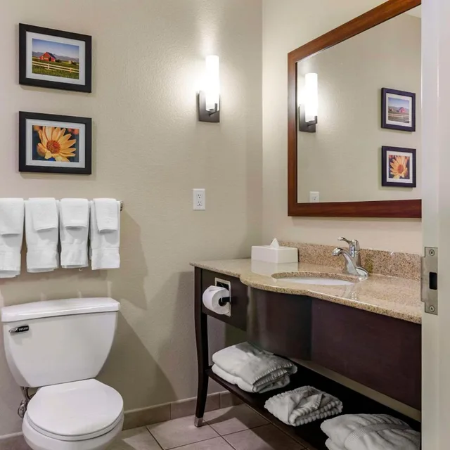 جناح بسريرين كوين يُسمح فيها بالحيوانات الأليفة، Comfort Suites Helena Airport 7/7