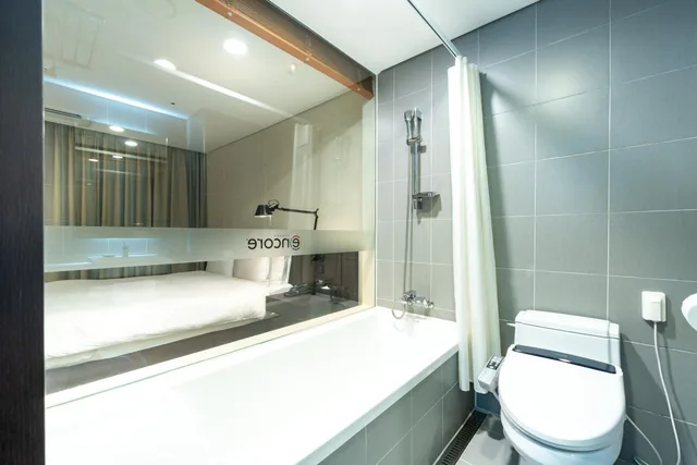 غرفة بسرير مزدوج، Ramada Encore by Wyndham CheonAn 4/4