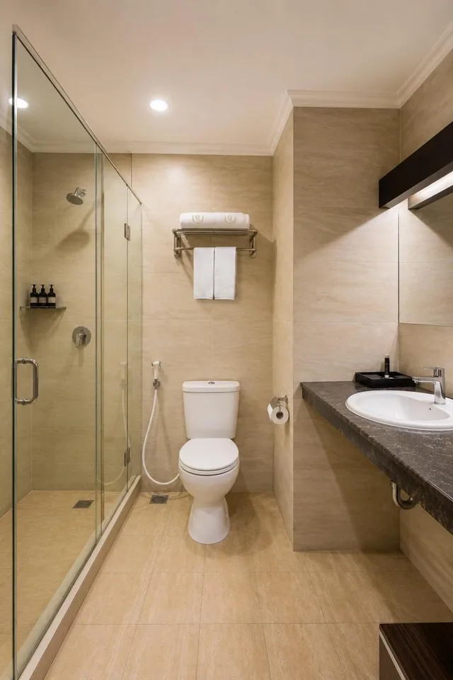 غرفة ديلوكس بسرير مزدوج بشرفة، Riss Hotel Malioboro 3/3