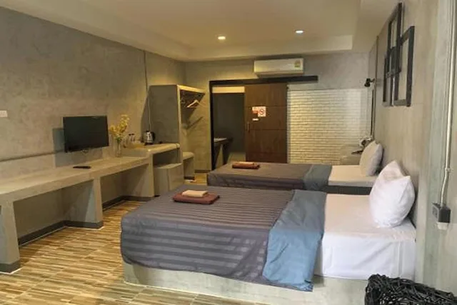 غرفة ديلوكس بسريرين منفصلين، The Loft At Chiangrai 7/10
