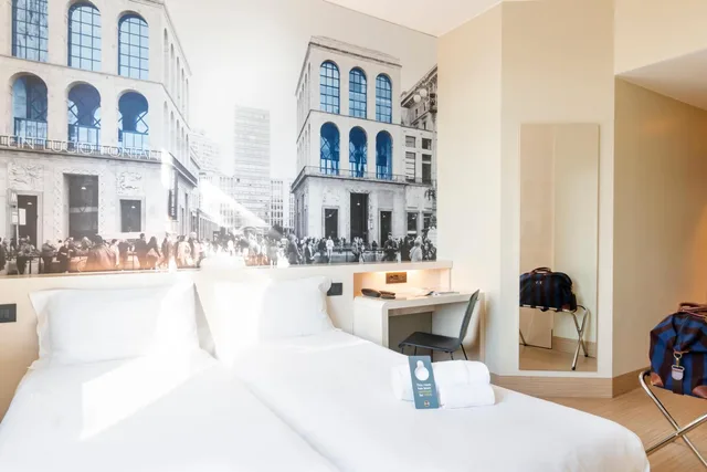 غرفة بسرير فردي لذوي الإعاقة، B&B Hotel Milano San Siro 9/10