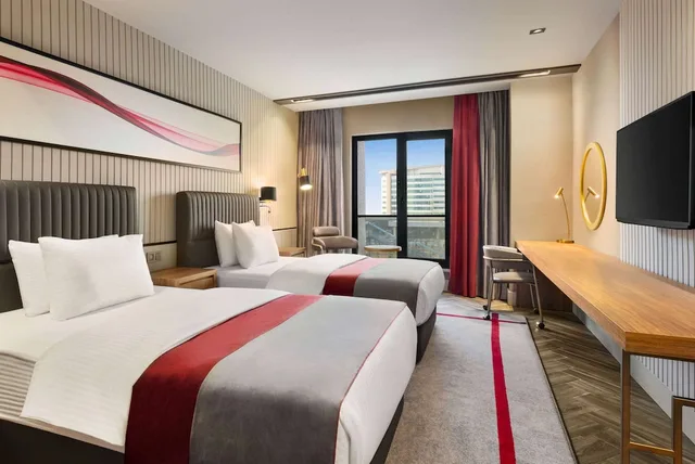 Superior, Twin Beds, Smoking, Ramada by Wyndham Erzurum 1/2