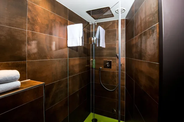 غرفة بريميوم بسرير كوين، Travel24 Hotel Leipzig City 3/5