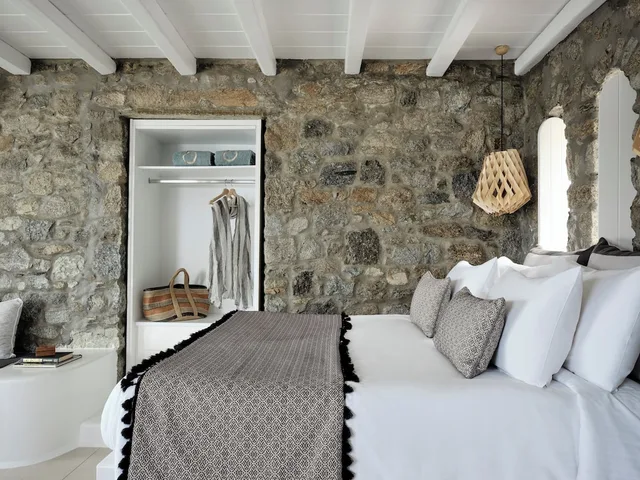 Suite, Queen Bed, Sea View, Shared Pool, Corner، Mykonos No5 Suites and Villas 1/6
