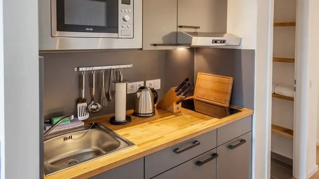 استوديو بسرير كوين، Staycity Aparthotels Leipzig City Centre 5/5