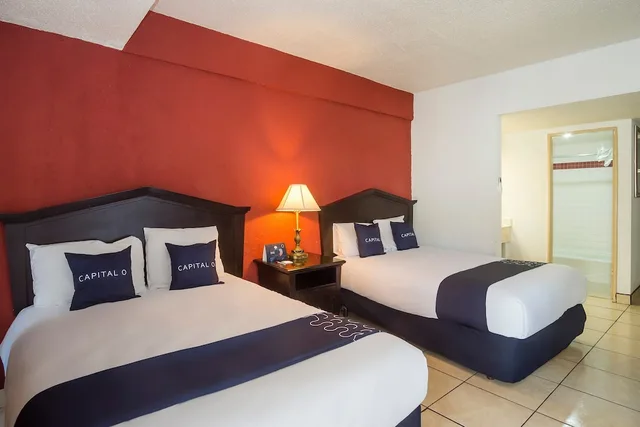 Standard, 2 Double Beds, Ocean View, Hotel Costa Ensenada 1/6