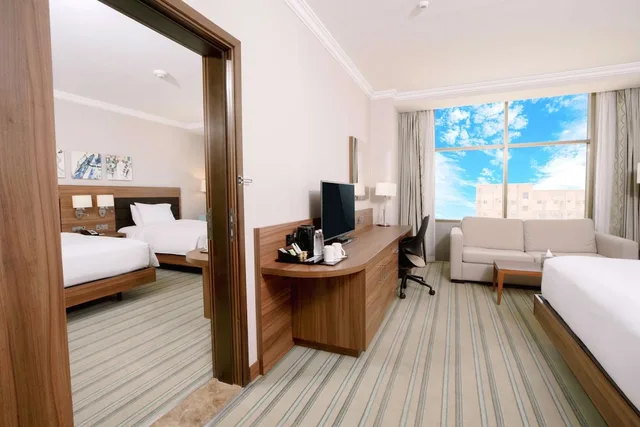 غرفة عائلية بسرير كينج، هيلتون جاردن إن الجبيل(Hilton Garden Inn Al Jubail) 7/10
