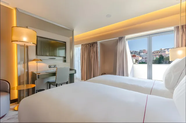Deluxe, 2 Double Beds, Avenue View, Turim Boulevard Hotel 1/1