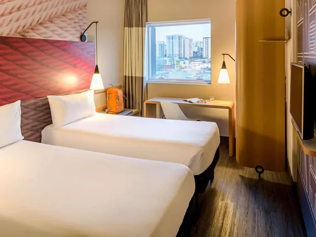 غرفة قياسية بسريرين منفصلين، Ibis Sao Bernardo 1/8
