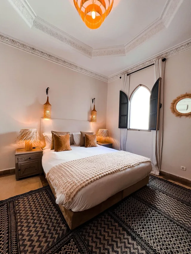 Deluxe, Double or Twin Bed, Courtyard Area، Riad Jonan 9/10