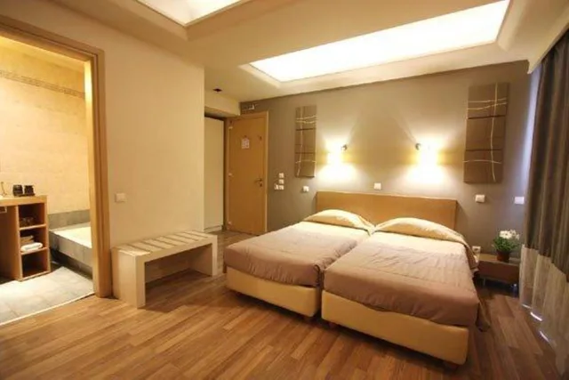 غرفة بسرير مزدوج أو سريرين منفصلين، Ariston Hotel 1/2