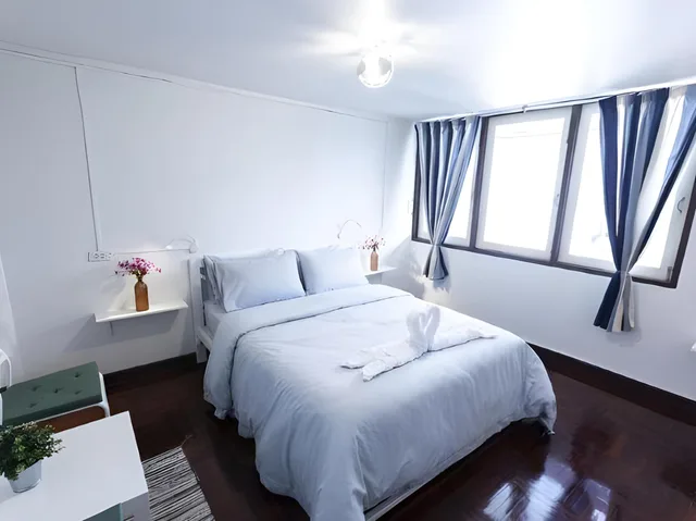 غرفة قياسية بسرير مزدوج بحمام مشترك، Hostel 16 1/2