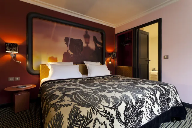 غرفة سوبيريور بسرير كينج، Hotel Fontaines Du Luxembourg 2/4