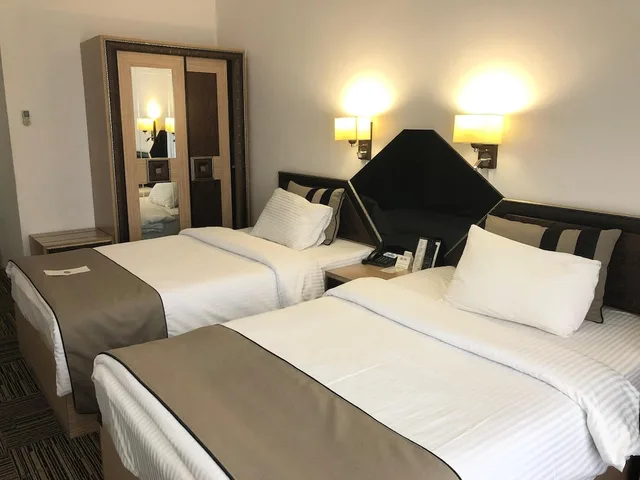 غرفة كلاسيكية بسرير مزدوج وسرير فردي بغرفة نوم واحدة، My House Otel 6/10