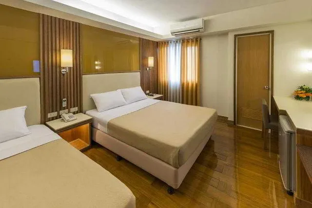 غرفة قياسية بسريرين، Kabayan Hotel Pasay 1/1