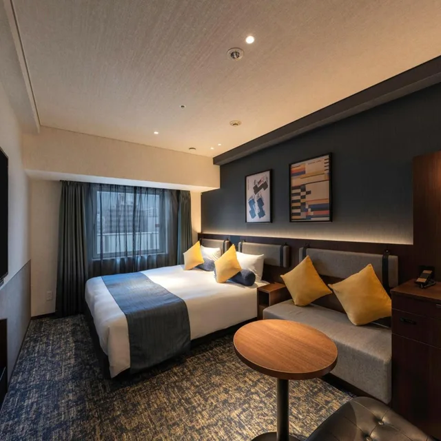 Hollywood, Style, Twin Beds, King Bed، Villa Fontaine Kobe-Sannomiya 1/4