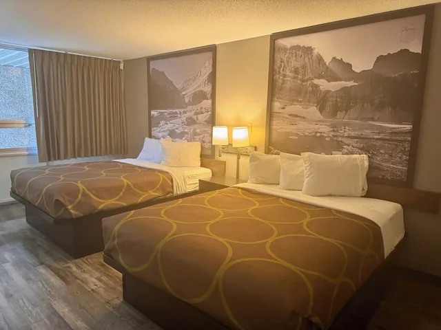 غرفة بسريرين كوين، Super 8 by Wyndham Great Falls City Center 2/6