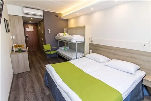 غرفة عائلية بسرير مزدوج أو سريرين منفصلين، Kalev Spa Hotel and Waterpark 2/3