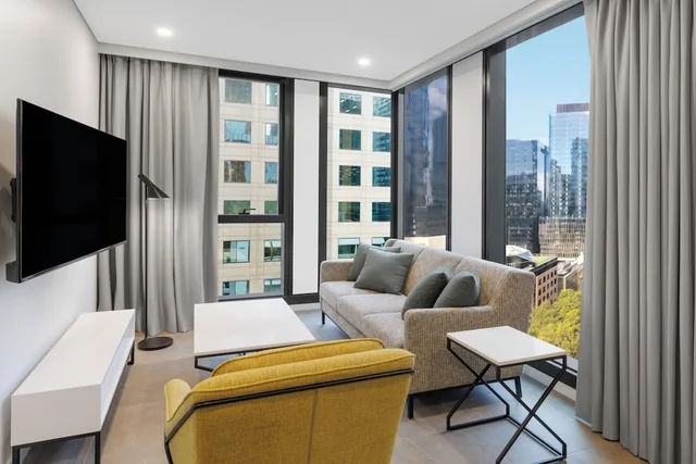 جناح بغرفة نوم واحدة لذوي الإعاقة، Meriton Suites Melbourne 2/5