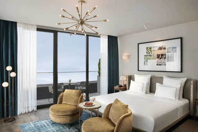 Room, Double Bed, Bosphorus View, Terrace، Glens Palas Istanbul 9/10