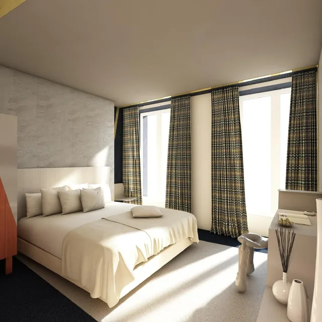 غرفة تنفيذية بسرير مزدوج، Hotel Le Malown 2/7