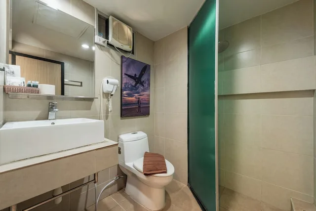 Deluxe, King Bed, City View, Bkk39 Airport hotel 9/10