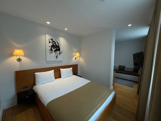 غرفة ديلوكس بسرير كينج مع أريكة، Misafir Suites 8 Istanbul. 8/10