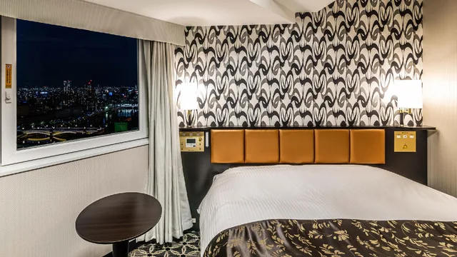 Room, Queen Bed, Night View, High Floor, APA Hotel & Resort Ryogoku Eki Tower 1/1