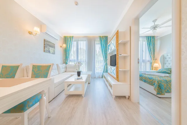 شقة ديلوكس بشرفة بغرفتي نوم، Harmony Suites Monte Carlo 1/1