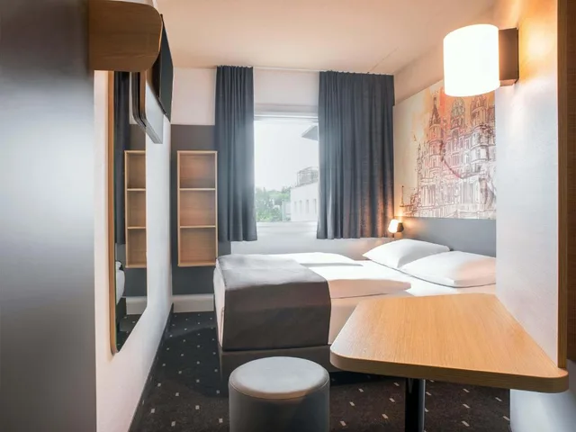 غرفة قياسية بسرير مزدوج، B&B HOTEL Schwerin Sued 4/4