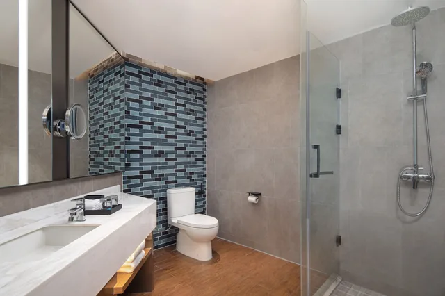 غرفة بسريرين مزدوجين بإطلالة على الحديقة، Fairfield by Marriott Baiyin Downtown 2/3