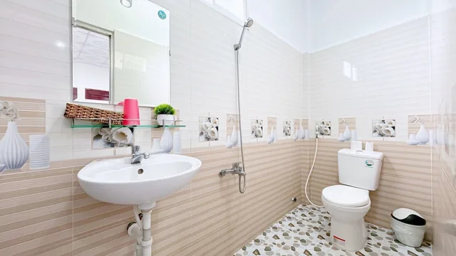 غرفة أساسية بسريرين منفصلين، Quoc Dinh Guesthouse 8/8